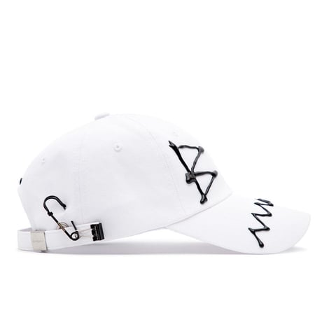『BLACKBLOND』 ブラックデビルキャップ (White)