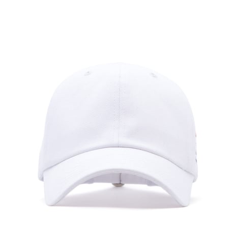 『BLACKBLOND』  　スローガンサイドロゴキャップ (White)