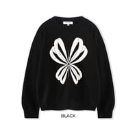 『VETEZE』 　AubeA star ribbon knit (Black)