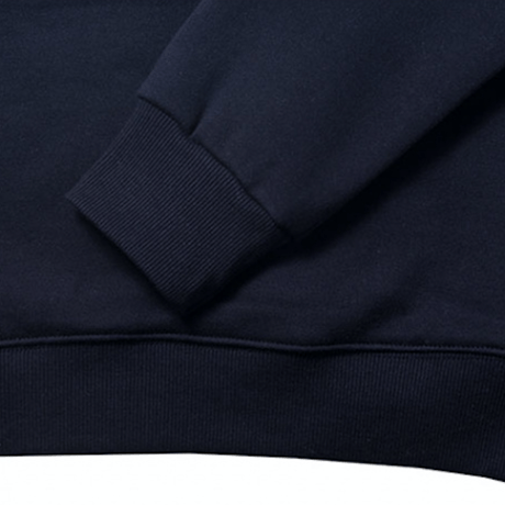 【再入荷】『LOUPS BLANCS』モンタージュスウェットシャツ (Navy)