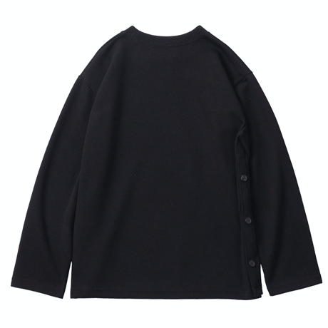 『 BY.L 』    ラウンドオープンニット (Black)
