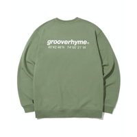 『grooverhyme』 　NYC ロケーションスウェット (Light Khaki)