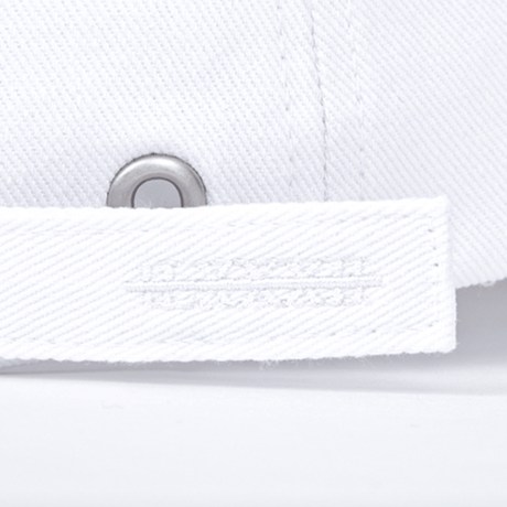 『BLACKBLOND』  クラシックロゴダブルバイザーキャップ (White)
