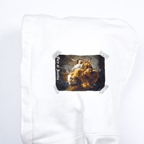 『BLACKBLOND』 　ブラックブロンドコレクションパーカー (White)