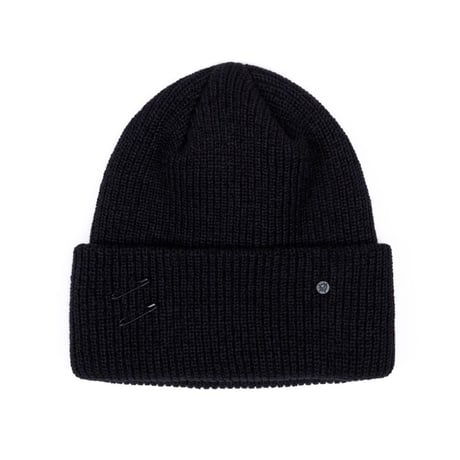 『BLACKBLOND』    シグネチャーカスタムロングニット帽 (Black,Blue,White,Mustard,Dark Beige)
