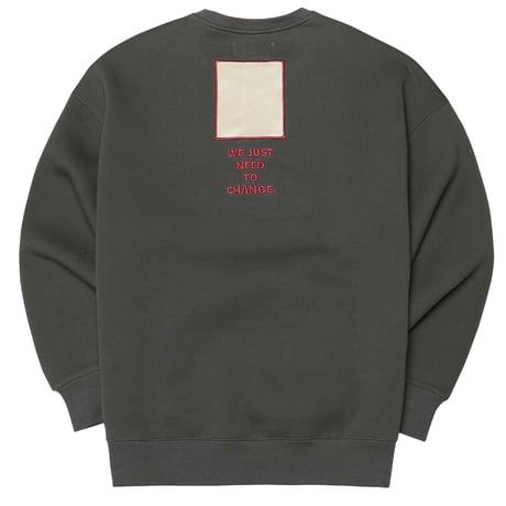 Verynineflux ADORABLE CREWNECK (Charcoal)
