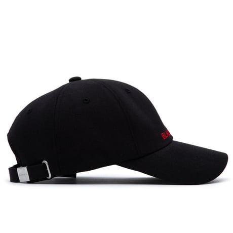 『BLACKBLOND』  　オリジナルロゴキャップ (Black/Red)