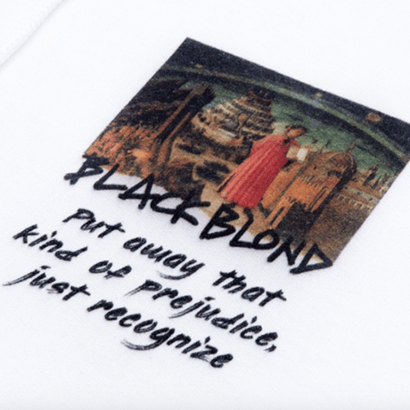 『BLACKBLOND』 　インフェルノパーカー (White)
