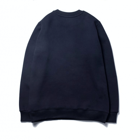 【再入荷】『LOUPS BLANCS』モンタージュスウェットシャツ (Navy)