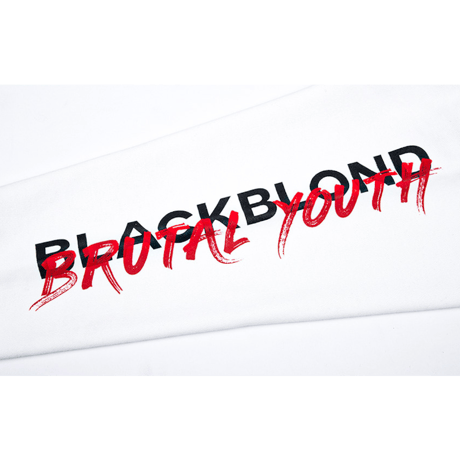 『BLACKBLOND』 　ブルータルパーカー (White)