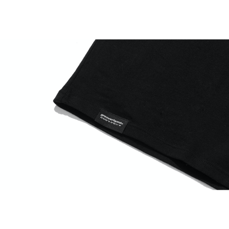 『grooverhyme』 　NYC ロケーションマルチカラー Tシャツ (Black)