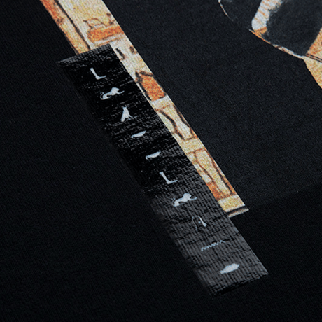 『BLACKBLOND』 　マーベリックロングスリーブ Tシャツ (Black)