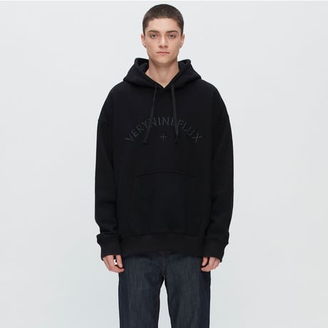 『Verynineflux』   ニューサンセットパーカー (Black)