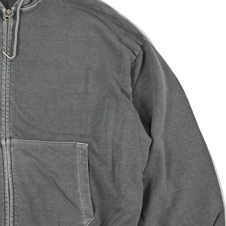 『SK8ER ROCK』 　パンクロックピグメントジップパーカー (Gray)