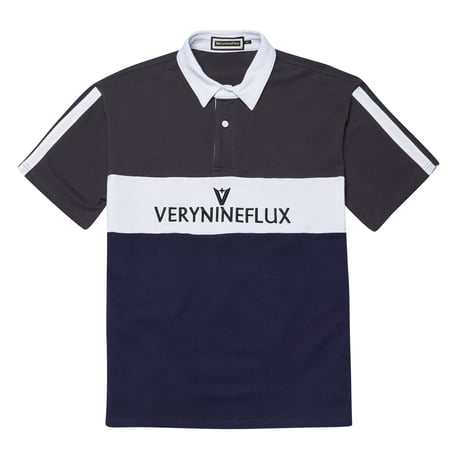 『Verynineflux』 シグネチャーPK Tシャツ (Charcoal)