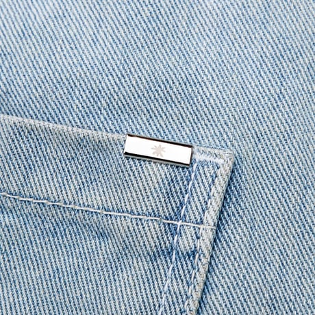 『BLACKBLOND』  the apparition denim shorts (Light Blue)