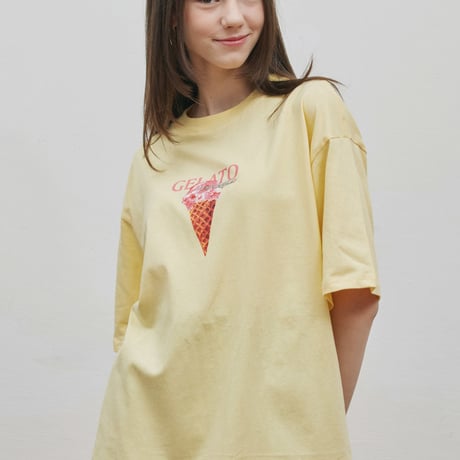 『Verynineflux』  MELLIFLUOUS  Tシャツ (Yellow)
