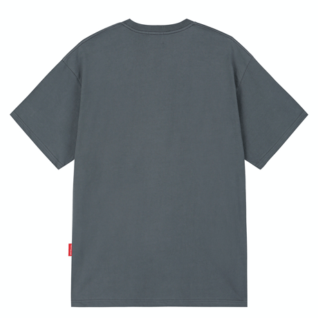 『TRIPSHION』 　ハンターキャットグラフィック Tシャツ (Grey)