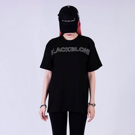 Blackblond Basic Border Logo Tee (Black)