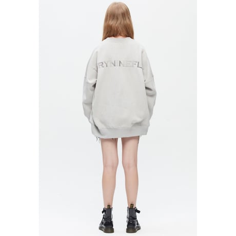 『Verynineflux』 ラウレルスウェット (Gray)