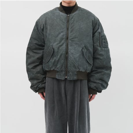 『HIFIFNK』  michael cracked ma-1 (2Color)