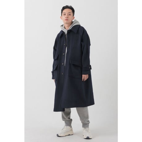 『 BY:L 』 　バルマカンポケットコート  (Navy)