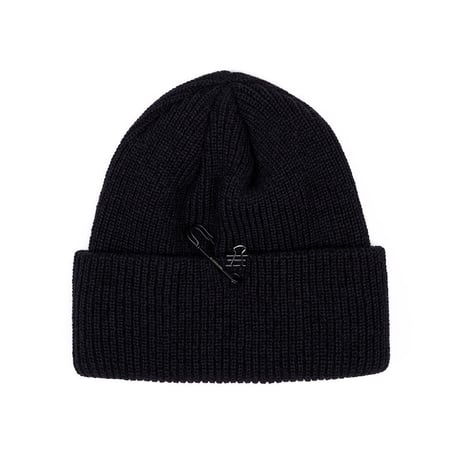 『BLACKBLOND』    シグネチャーカスタムロングニット帽 (Black,Blue,White,Mustard,Dark Beige)