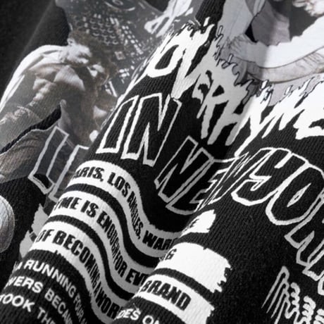 『GROOVE RHYME』 video kid live in NY sweatshirt (Black)
