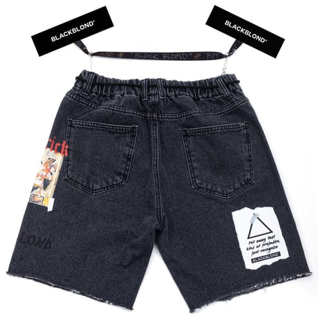 『BLACKBLOND』  マーベリックショートパンツ (Black)