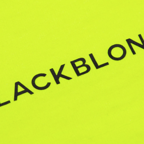 『BLACKBLOND』 グラフィティーロゴショートスリーブ Tシャツ (Neon)