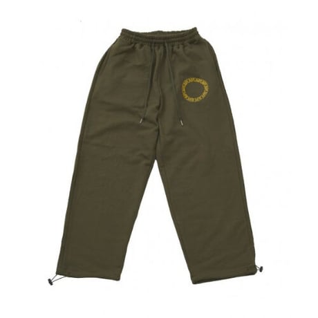 『CHAP CHAP』 　サークルチャップロゴスウェットパンツ (Khaki)