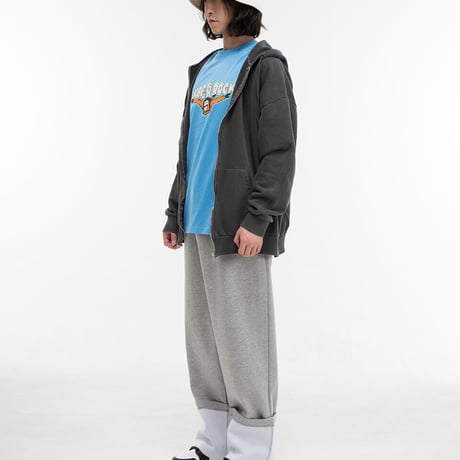 『SK8ER ROCK』 　parasuit short sleeve tee (Sky Blue)