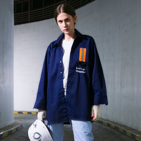 Swallowtale Single reflective taped Shirts (Navy)