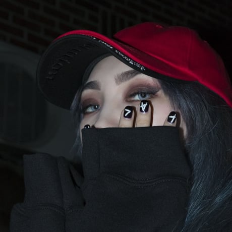 『BLACKBLOND』 BBD Revolution Double Visor Cap (Red)