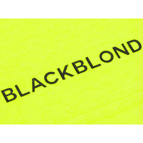 『BLACKBLOND』 イノセントシャドーショートスリーブ Tシャツ (Neon)