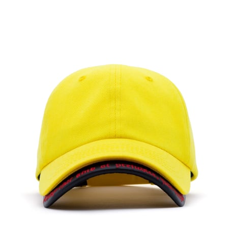『BLACKBLOND』 　レボリューションダブルバイザーキャップ (Yellow)