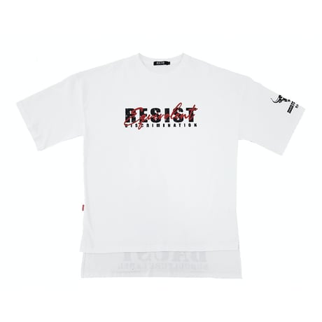 『BAUST』  シグネチャーロゴスカルショートスリーブ Tシャツ (White)