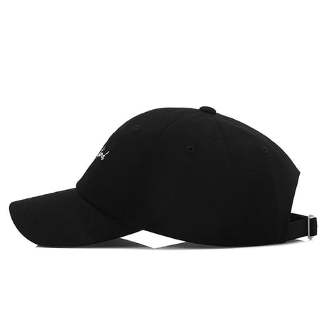 『BLACKBLOND』  スクリプトロゴキャップ (Black)