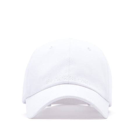 『BLACKBLOND』  　オリジナルロゴキャップ (White/White)