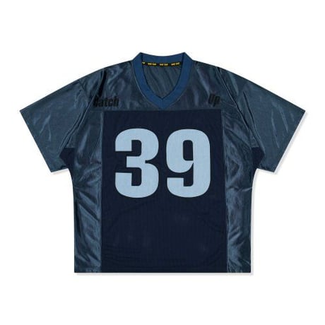 『CHAP CHAP』 　チャップツリー パームフットボール Tシャツ(Navy)