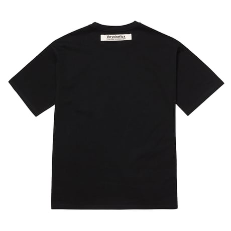 『Verynineflux』  インストラクション  Tシャツ (Black)