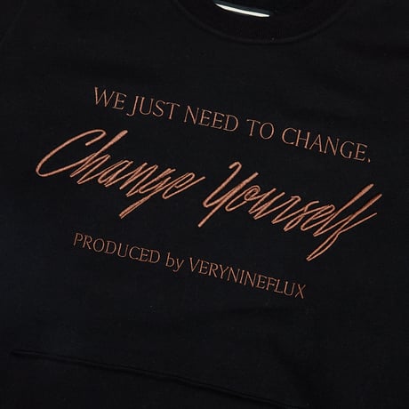 『Verynineflux』 　オートグラフスウェット (Black)