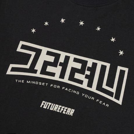 『FUTUREFEAR 』  mindset t-shirts (Black)