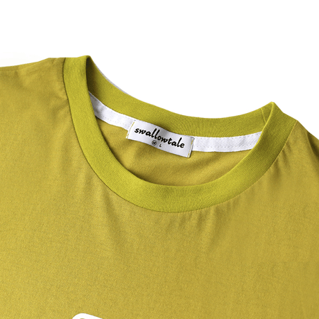 『Swallowtale』 ドットドットドット Tシャツ (Yellow)