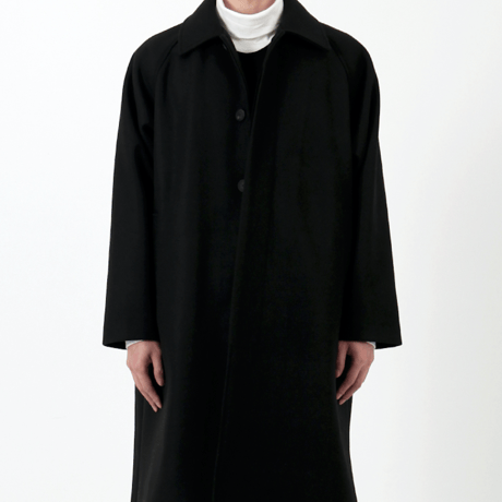 『 BY:L 』    バルマカンオーバーコート (Black)