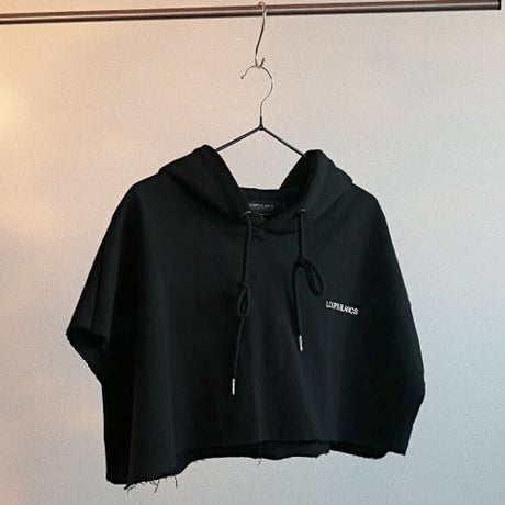 『LOUPS BLANCS』レイヤードフードボレロ (Black)
