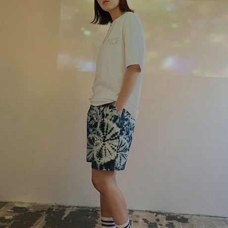 『LOUPS BLANCS』 タイダイバンディングショートパンツ