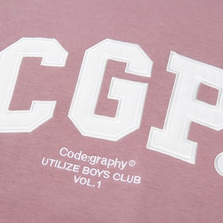 『Code:graphy』 　アーチロゴスウェット (Indi Pink)