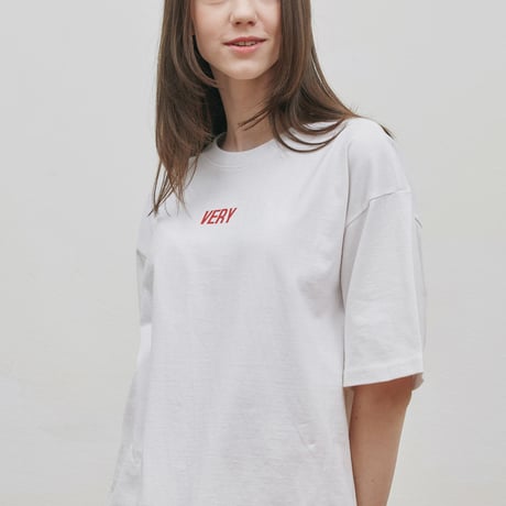 『Verynineflux』 ワールドワイド Tシャツ (White)
