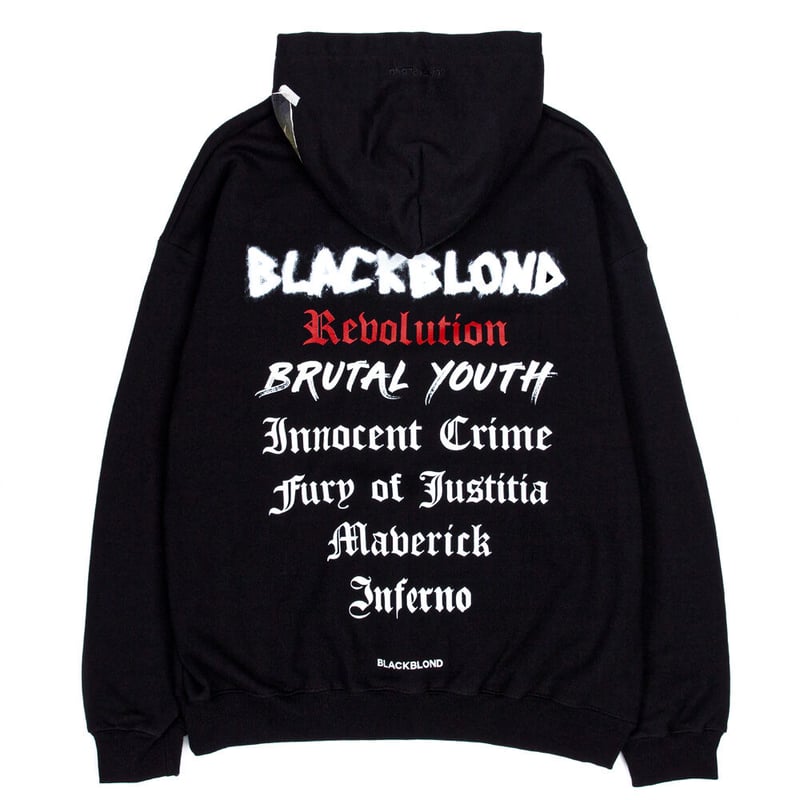 BLACKBLOND』 ブラックブロンドコレクションパーカー (Black) | 6LJS